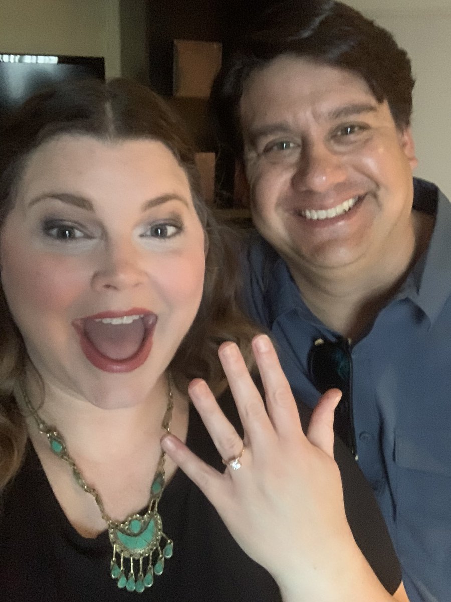 Had to redo my makeup for this picture because I cried so hard when he asked me to marry him.