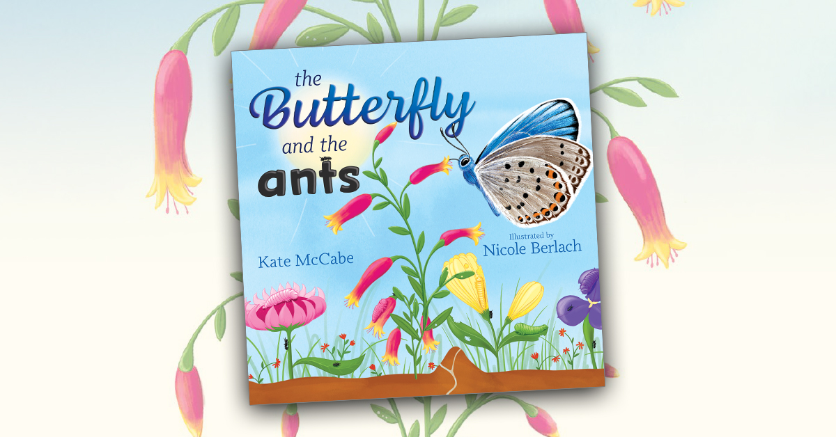 Just Published:
The Butterfly and the Ants is a charming picture book about the relationships between plants, ants, caterpillars and butterflies. Follow Blue the caterpillar as he meets some welcoming ants and undergoes an amazing transformation! Ages 6–9.
publish.csiro.au/book/7965/