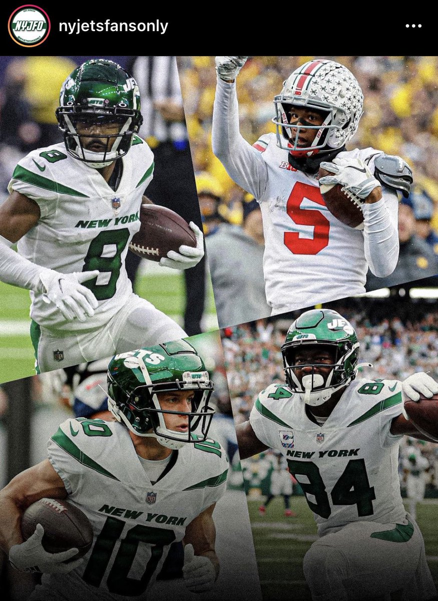 NYJets_SitRep's tweet photo. These aren’t the #sameolejets if they stay healthy & @ZachWilson takes a step or 2 forward. We can challenge @BuffaloBills for the crown of the #afceast. Don’t tell me I’m delusional, the Bengals made the super bowl last year & the Bills went toe to toe with the chiefs. @nyjets https://t.co/npjsGxY9u7