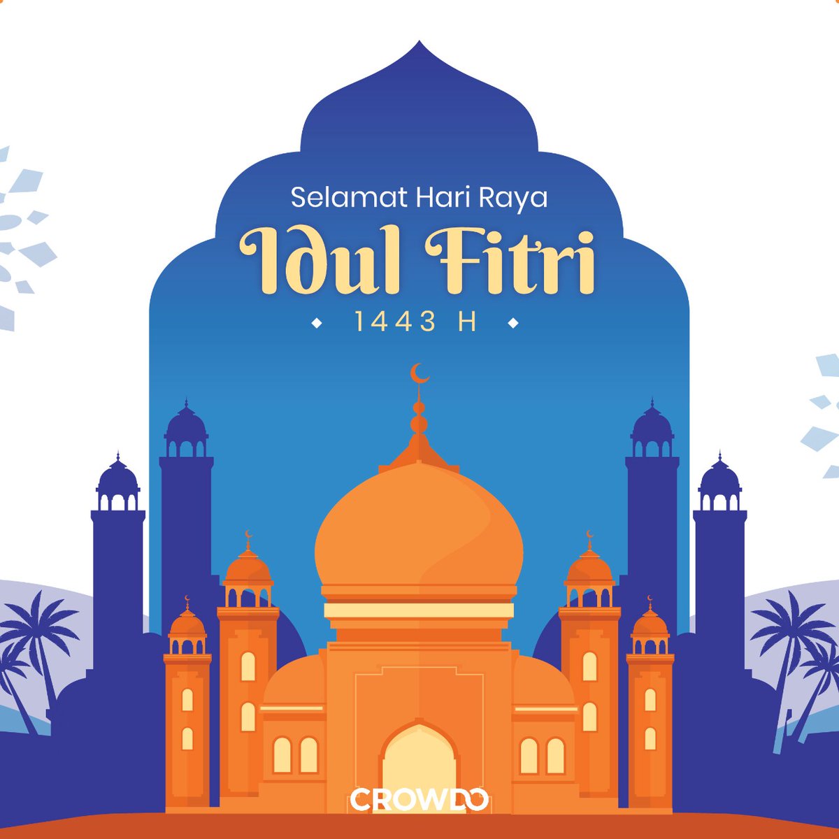 crowdo_ID's tweet photo. Crowdo mengucapkan selamat Hari Raya Idul Fitri 1443H, Mohon maaf lahir dan batin.

#Crowdo #GrowthWithCrowdo #Neobank
#SmeFinancing #ESG #IdulFitri2022 #1443H https://t.co/qBBq8BEnll