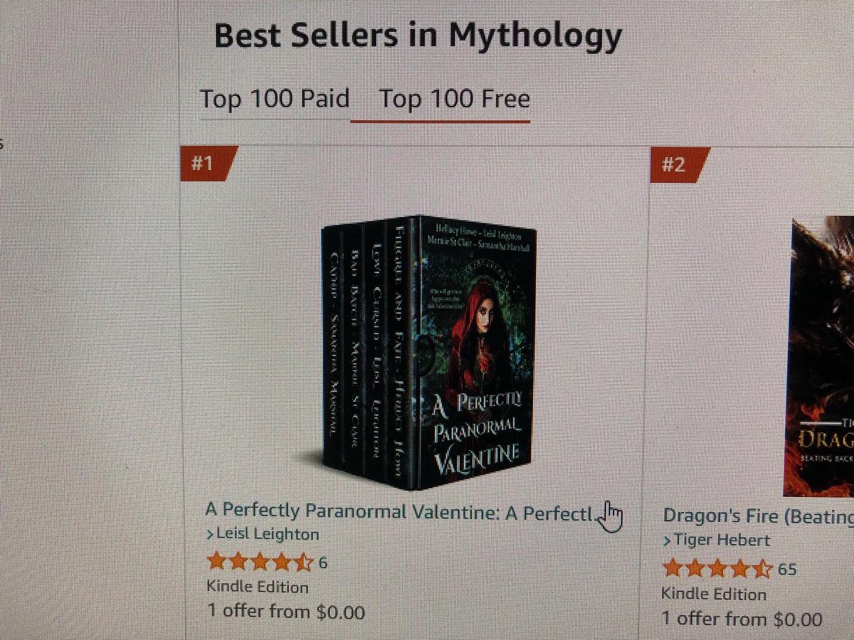 We are #1 in not only 1 category, not 2 categories, but 3 categories! Woohoo! 🎉🎉 #number1 #free-book #aperfectlyparanormalanthology #aperfectlyparanormalvalentine #paranormalromance #freesale #paranormalromancereaders #booklover #bookstagram #bookstagramaustralia