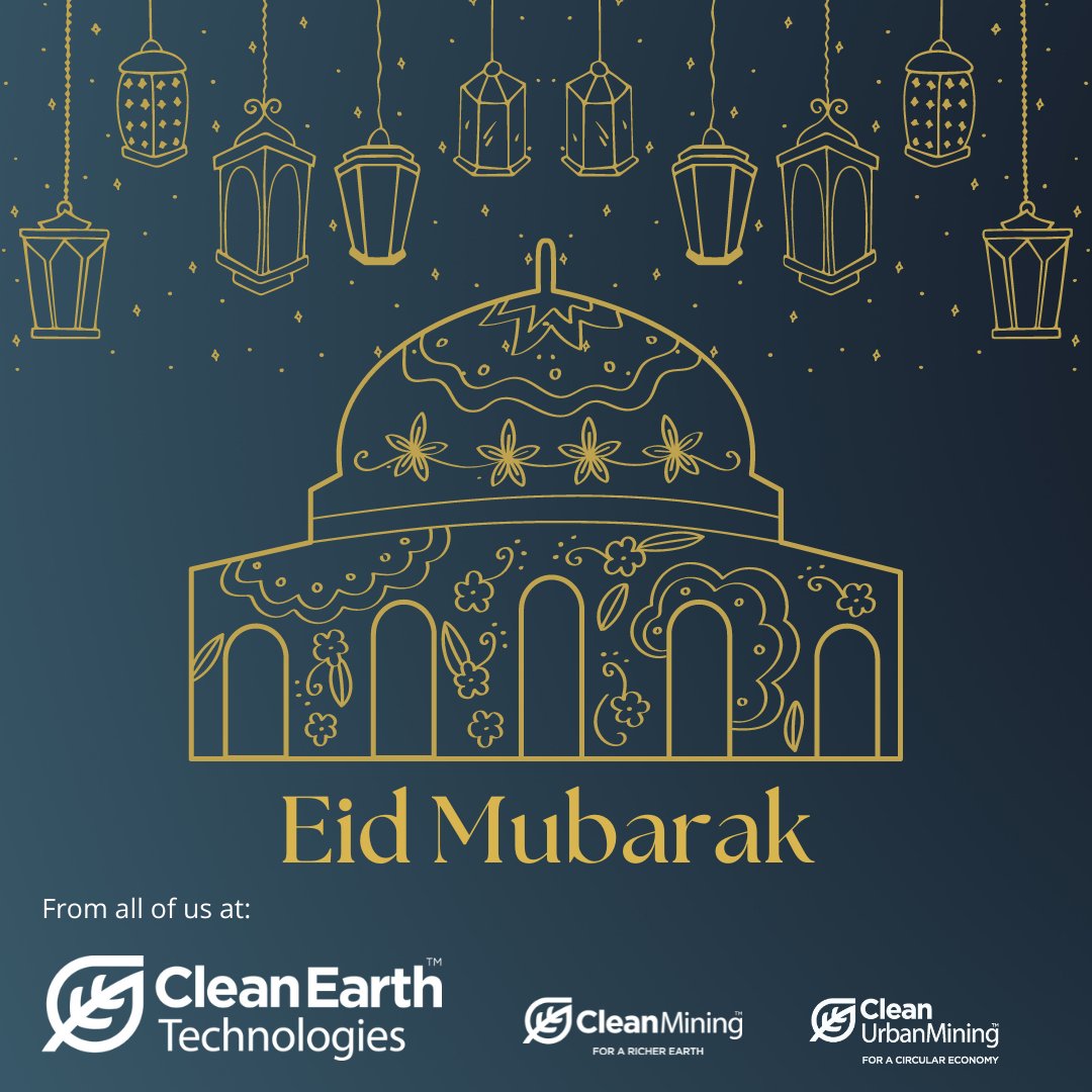 CleanEarth_Tech's tweet photo. Eid Mubarak to all our colleagues, clients and friends celebrating. We wish you lots of health and happiness at this special time. https://t.co/hUGrTrcTUa