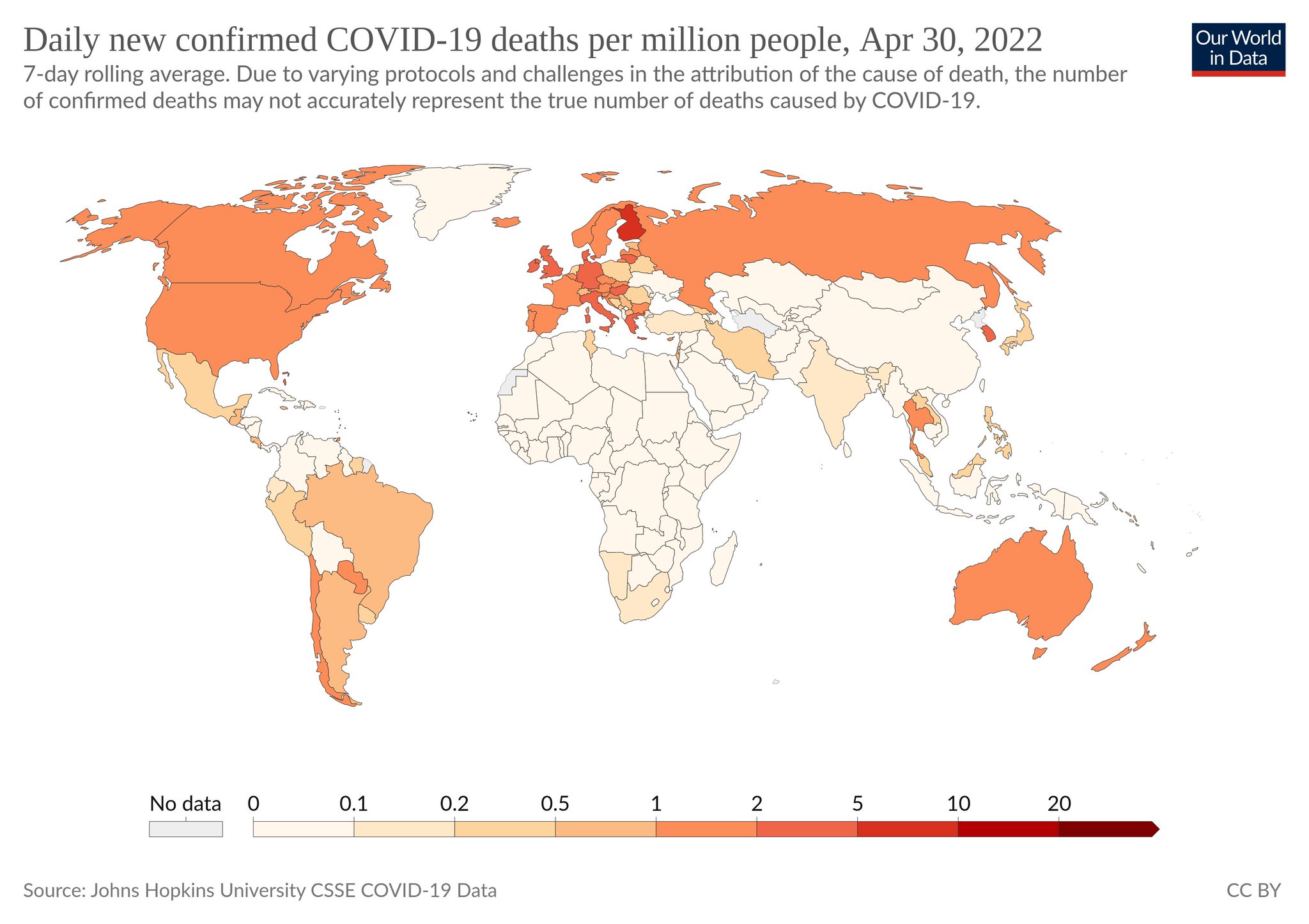 🇱🇰 Lanka Data on Twitter: “Daily New Deaths per 1M people - 7day avg