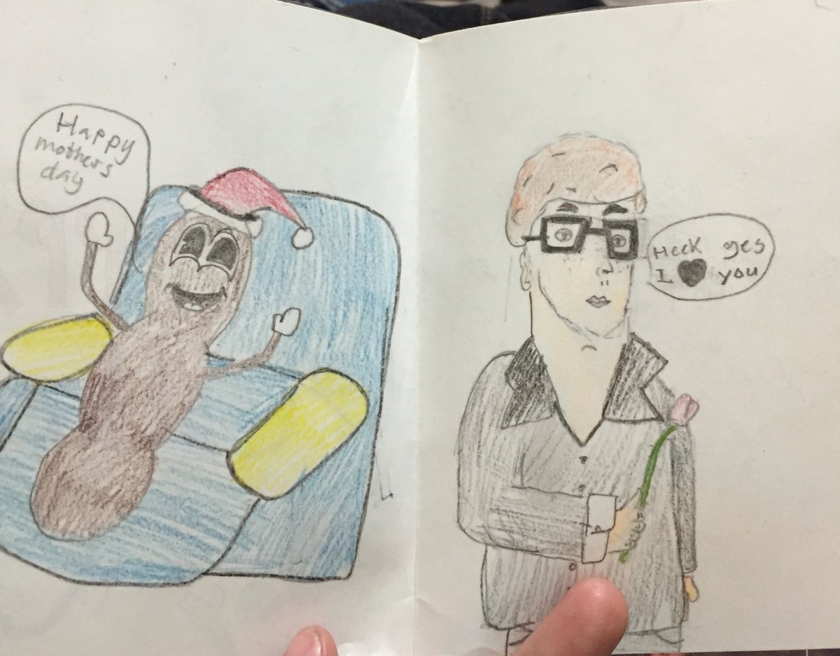 talon_freitag's tweet photo. So apparently I thought this would be an appropriate Mother’s Day card in like 2006 https://t.co/aB4UzxIWPM
