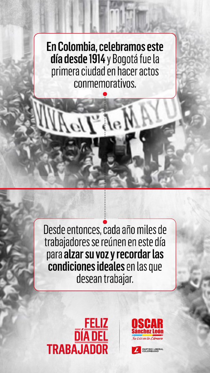 OscarSanchez10_'s tweet photo. Gracias a quienes día a día sirven y aportan a un mejor país desde sus trabajo. #FelizDíaDelTrabajador y #FelizDíaDelTrabajo https://t.co/Yk5alHmpQd