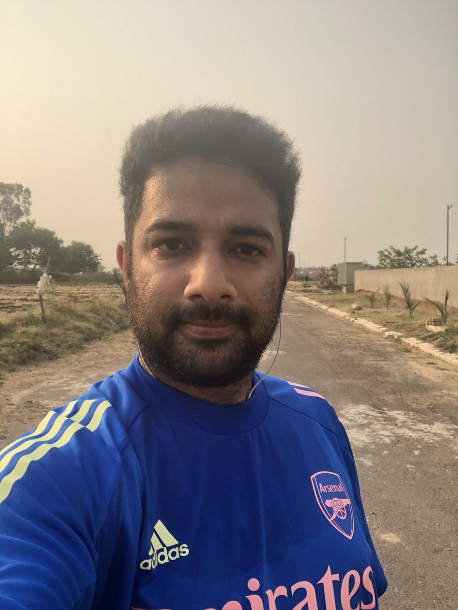 शुभ प्रभात, Good Morning, Selamat Pagi, Sabah Al Khair ☀️ This is my run for the day . #AdidasRunning #RunForFitness #COYG