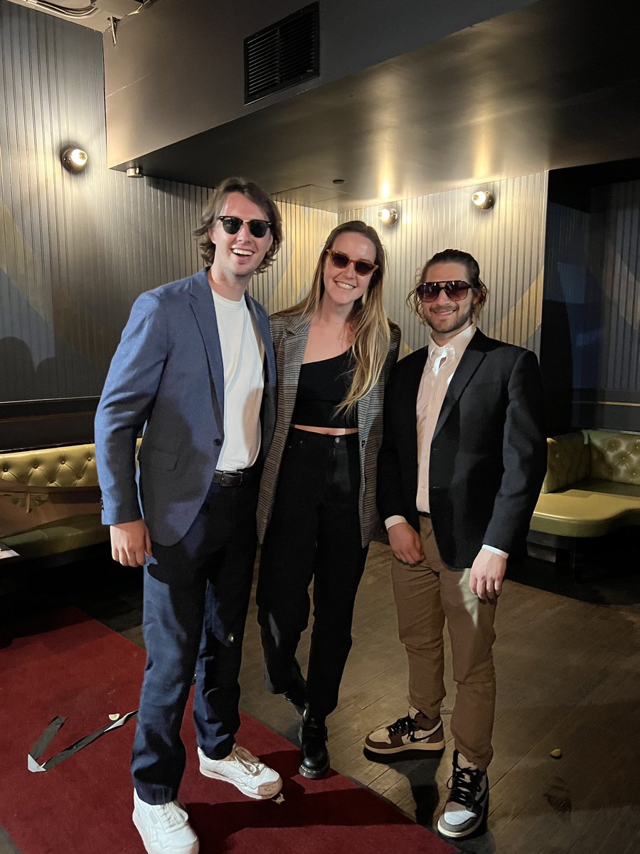 the_tone__zone's tweet photo. big night for whole milk capital @ POL finale premiere @madrealities @elonmusk https://t.co/gzDOka5mio