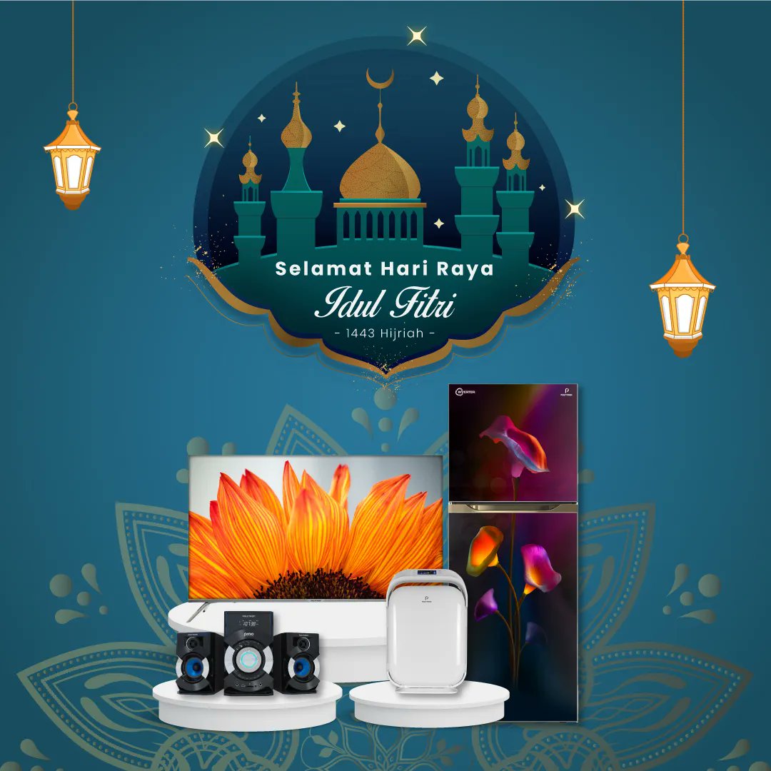 Selamat Hari Raya Idul Fitri 1443 H bagi yang merayakan, mohon maaf lahir dan batin.
#Polytron #LivingExperience