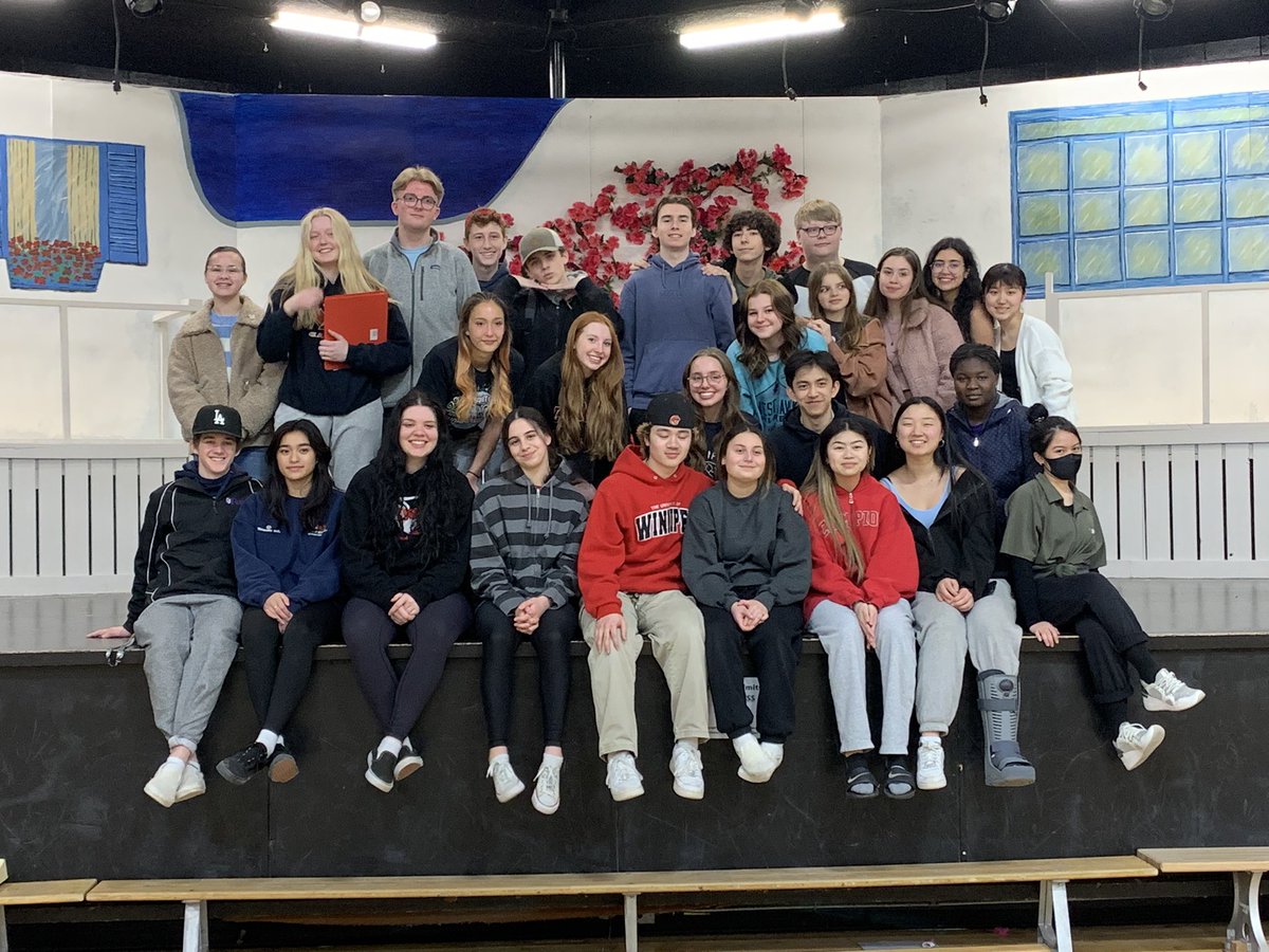 This group spent the weekend on the stage, singing, dancing, laughing, and feeling all the feels! Join us for Mamma Mia from May 10-12. It’s time to come back home to see this fabulous show! #BoldandInspiring