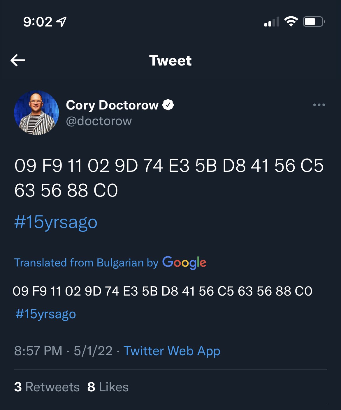 Cory Doctorow Mostly Afk Until Nov 7 On Twitter 09 F9 11 02 9d 74 E3