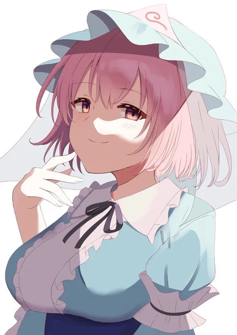 13日目 西行寺幽々子(ミスがあって再投です、反応くれた方すみません...)
#東方Project
#100日チャレンジ 