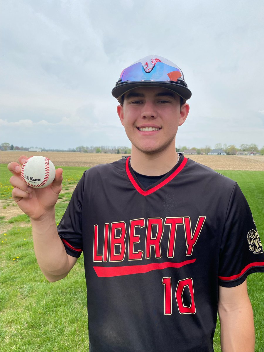 #LCSBASE Congrats to Tyler Houk who threw his 100th Strikeout against Seton Catholic!