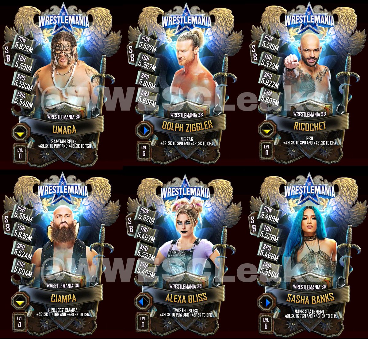 wwe supercard leaks