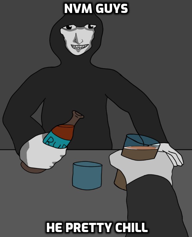 RealHappyToast's tweet image. Hes not a bad guy actually :&amp;gt;
#mandelacatalogue #analoghorror