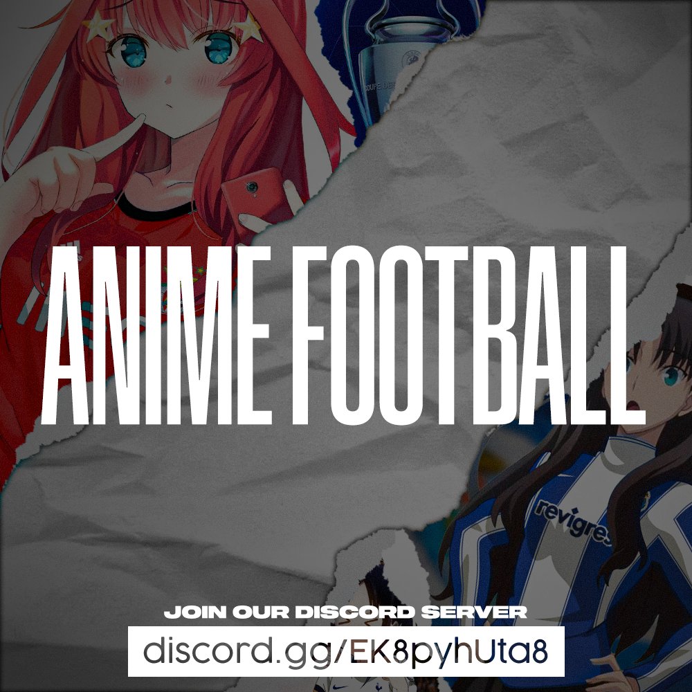 Anime Football Edits on X: Join our Anime Football Edits Discord Server!    / X