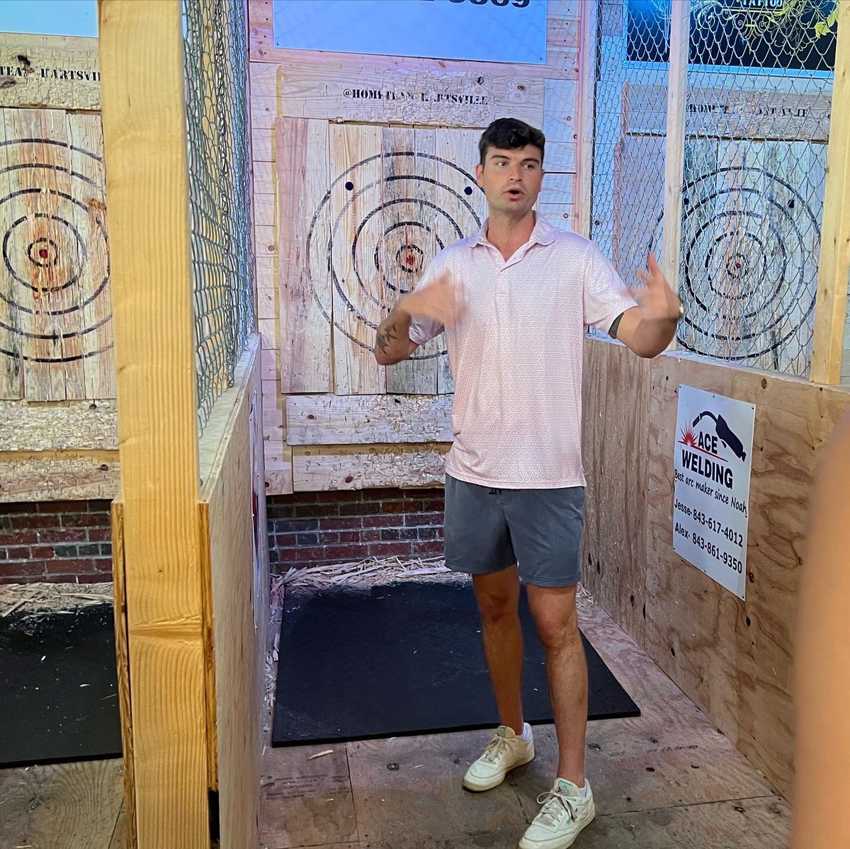 We had such a great team bonding experience at @hometeam_hartsville, which is owned by two of Coker Enactus Alums! Thank you both for having us yesterday!