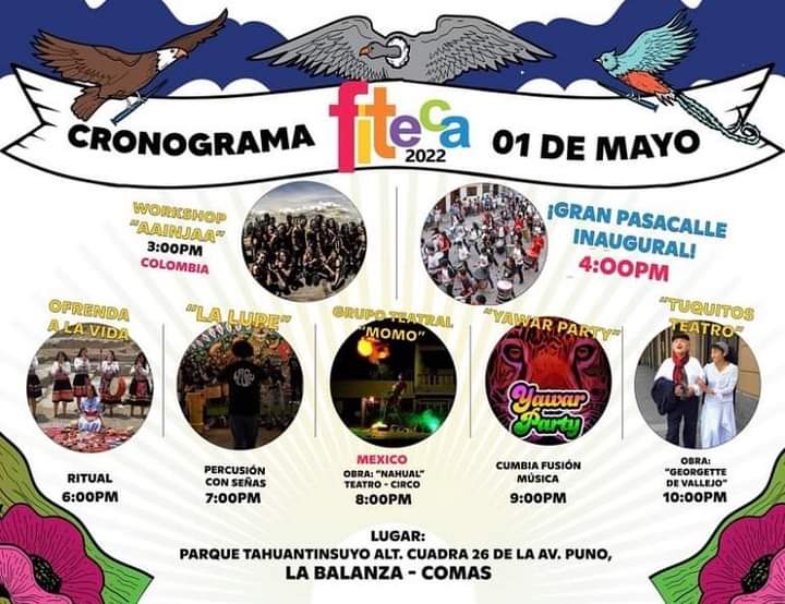 abelgilvonio's tweet photo. Por comenzar luego de 2 años y pospandemia #FITECA desde #Comas  La Balanza. https://t.co/oueEgFzfkY