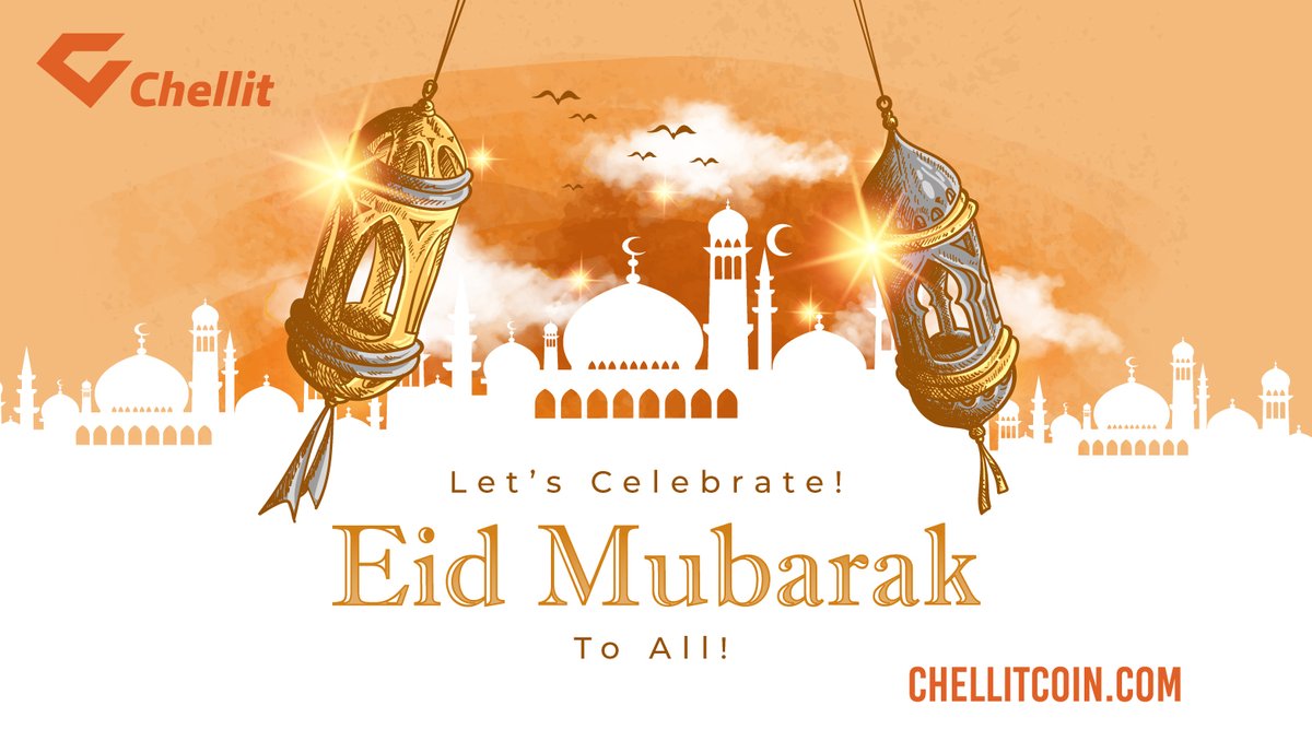 The #Chellit team would like to express its most warm💐 regards to everyone this Eid al-Fitr. 

May Allah🥳 bring you and your loved one's peace and happiness this 2022.

#Chellitcoin #CHLT #Cryptoassest #EidMubarak #Ramadan #Ramadan2022 #Eidalfitr