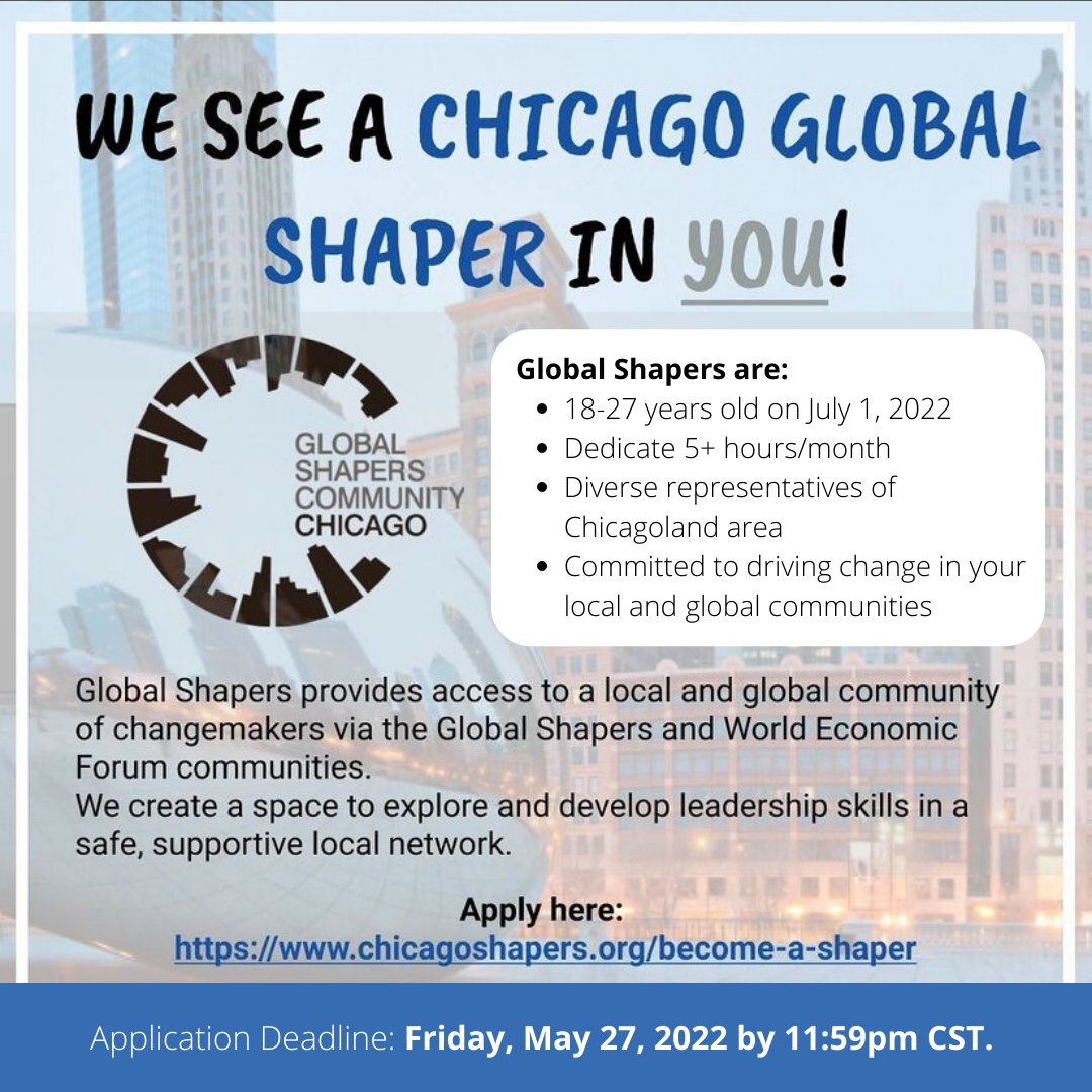 ChicagoGlobalShapers tweet media