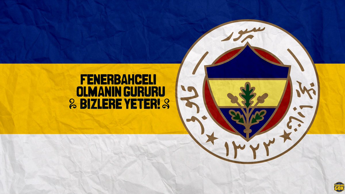 Fenerbahçeli olmanın gururu bizlere yeter.