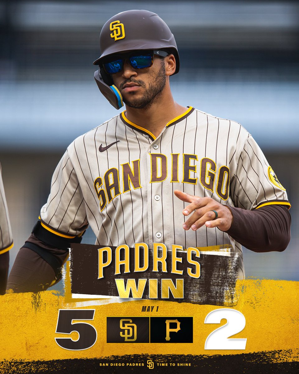 San Diego Padres on X: Secured the Sunday W. #TimeToShine