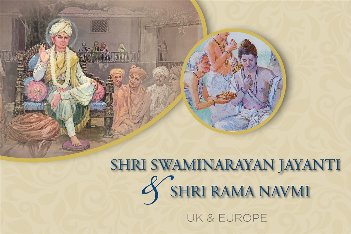 BAPS's tweet photo. Shri Swaminarayan Jayanti &amp; Shri Rama Navmi Celebrations, UK &amp; Europe https://t.co/bWUChWJkT8 https://t.co/4Qb3ZIo7Aj
