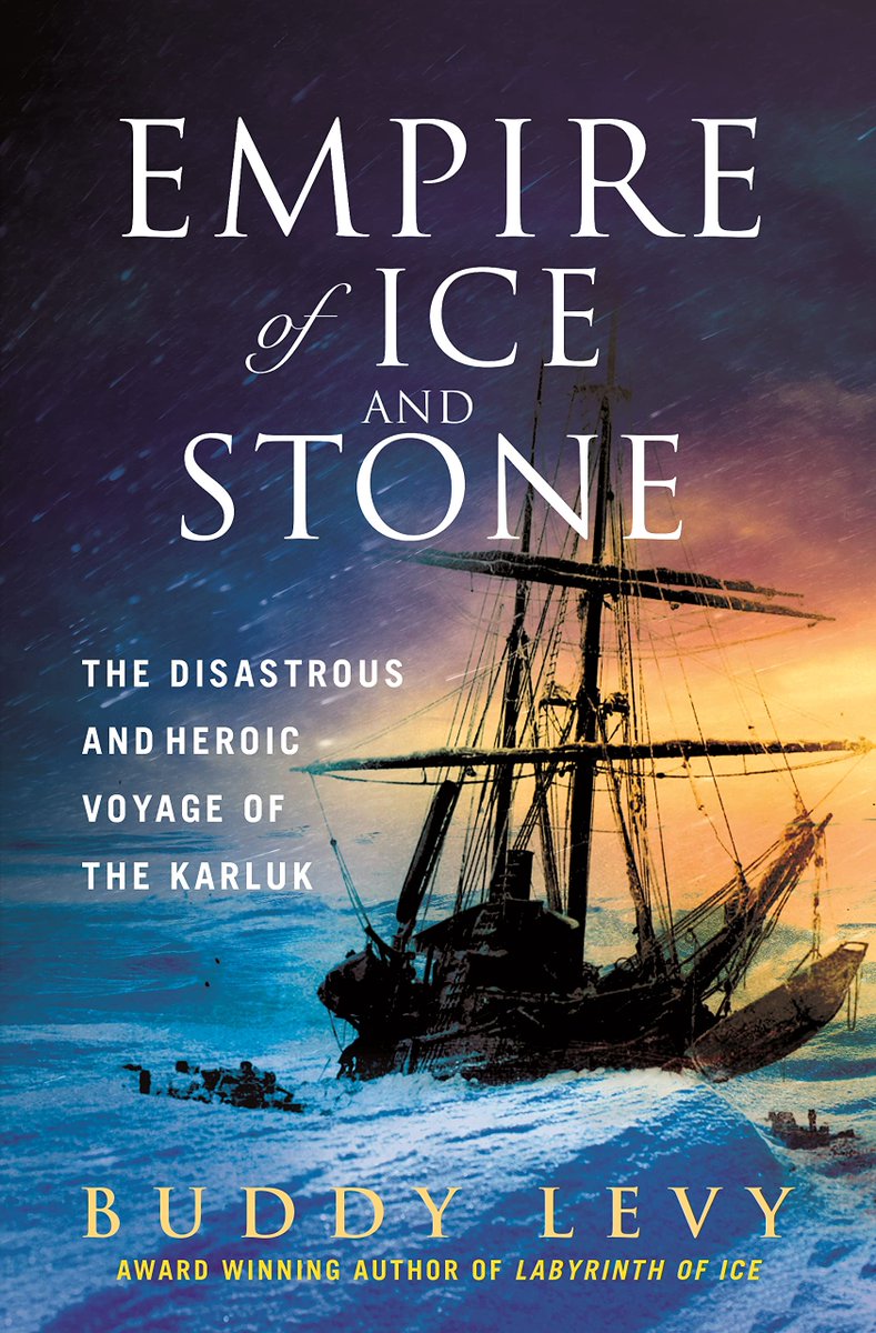 MillieVanilli19's tweet photo. [PDF] Empire of Ice and Stone: The Disastrous and Heroic Voyage of the Karluk by Buddy Levy

After a celebratory four-year polar expedition for the American Museum of Natural History that brought him fame, explorer and ethnologist Vilhjalmur Stefansson proposes an even bolder arc https://t.co/xc3P9n7GSf