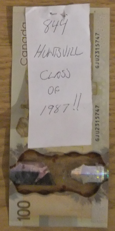 779AirCadets's tweet photo. Thank you to those that supported 779 this weekend, we had record donations thanks to your generosity.  We were especially touched by the personal note along with an extremely generous donation from a 1987 cadet from 844 Norseman Royal Canadian Air Cadets Huntsville. https://t.co/9UmzaYsOu1