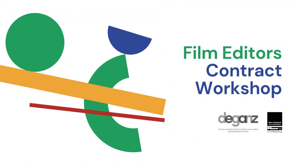 Contracts. Not the funnest reading material but oh so important to understand! DEGANZ offers two FREE online workshops on May 9 & May 17 that will give you confidence to use our standard feature film editing agreement. Learn more: deganz.co.nz/film-editors-c…