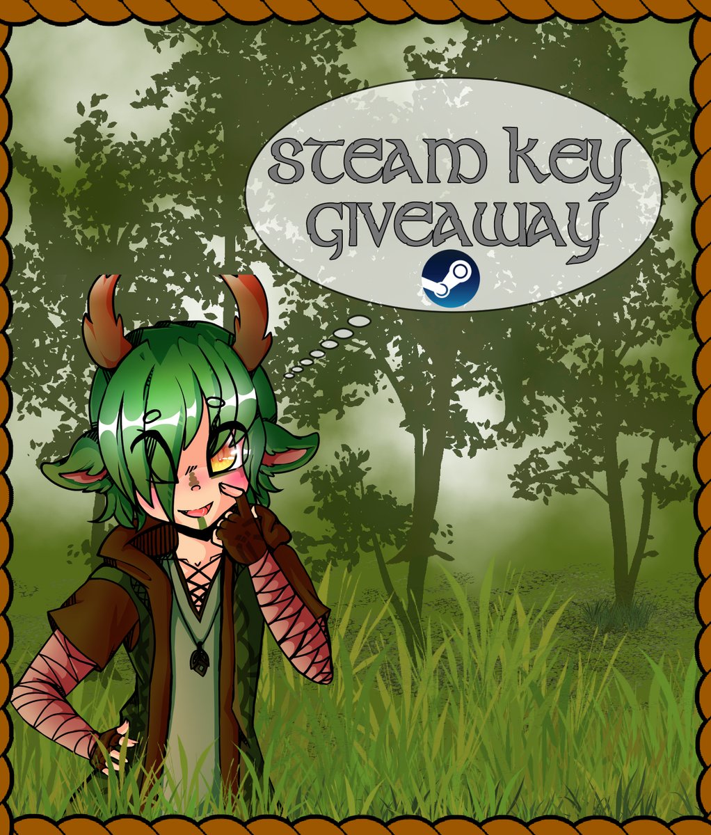 SydoVT's tweet image. 💚GIVEAWAY💚
I'm giving away 25 random #steam keys just cause this community has been amazing to me!
Here's how to enter:
🌱Follow
🌱Retweet
🌱Tell me your favorite mythical animal ^^
Winners will be picked at a random sometime in May
#Vtuber #VtuberUprising #ENVtuber #Giveaway