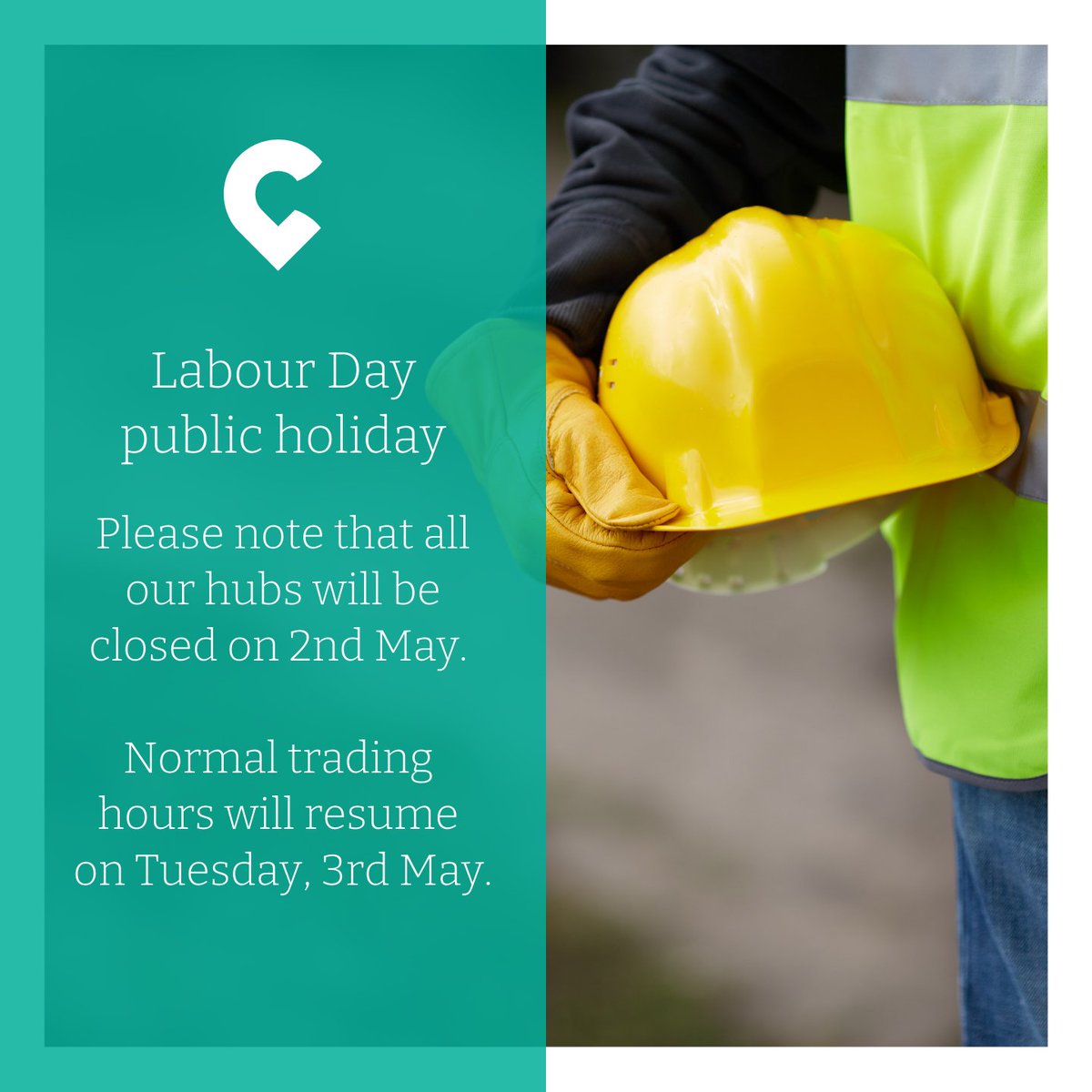 CoronisOfficial's tweet image. We hope you're enjoying your long weekend with your family!
All our hubs are closed today, Monday 2nd May for the Labour Day Public Holiday, but we'll be back bright and early tomorrow, ready to help you on your property journey.

Have a great day! 

#coronis #labourday