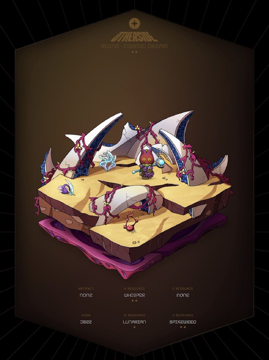 uniqchloee's tweet photo. I GOT A KODA 💕💕💕 thank you @OthersideMeta and #BAYC I’m so excited, anyone know what the artifacts is for? #Koda #Otherside #NFT #feelinglucky https://t.co/Zvmpzmw2gH
