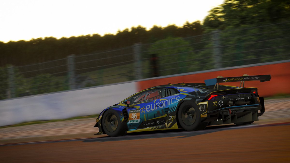 🏆 GT3 CHAMPION 🏆

<a href="/bielaracing45/">Biela Racing</a> 

After a closely fought battle for victory by just 0.3s after 12 hours, <a href="/Pat3085/">Patrick Heinrich</a> and Luca Kita bring the #46 Biela Racing Team EURONICS home to victory and to the GT3 class title