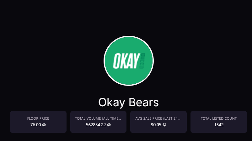 traderpow's tweet image. I think @okaybears sub 100 FP is FUD. They've set it straight with all the stats (500K $SOL volume in 3 days of launch). 

It's only nautral to see a correction after 120x+ move from mint + choppy market.

I now own 12. WAGBO 👌