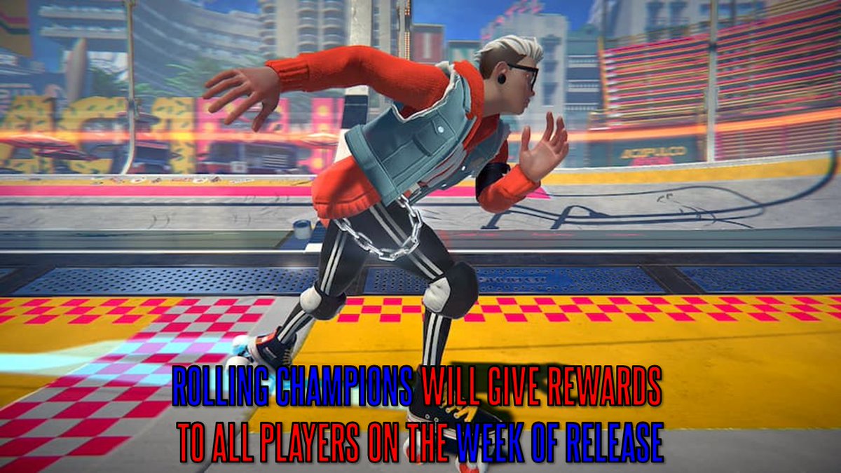 GodOfRolls's tweet photo. Rewards to all players who are online during the week of release! #rollingchampions https://t.co/HCc462jIX7