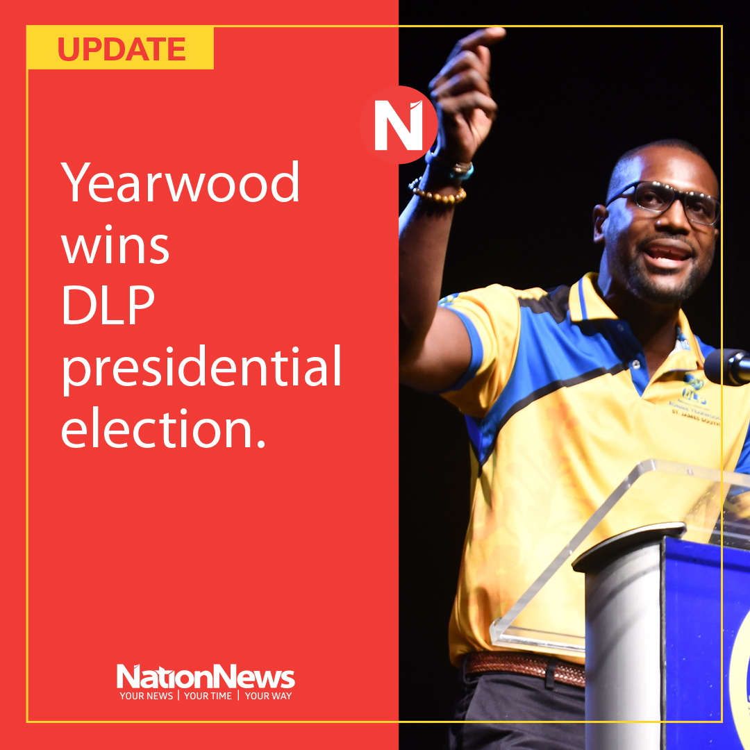 NationBarbados's tweet photo. Dr Ronnie Yearwood is the new president of the Democratic Labour Party.
More to come from this. #MeAndMyNation #YourNewsYourTimeYourWay #TheSourceMatters #Barbados #BarbadosNews https://t.co/MK77tPnw1A