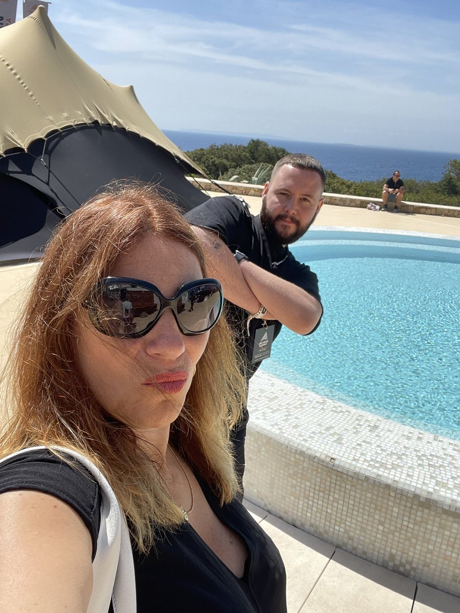 deedeebert's tweet image. Absolutely loving my job #IMSIbizaSummit2022