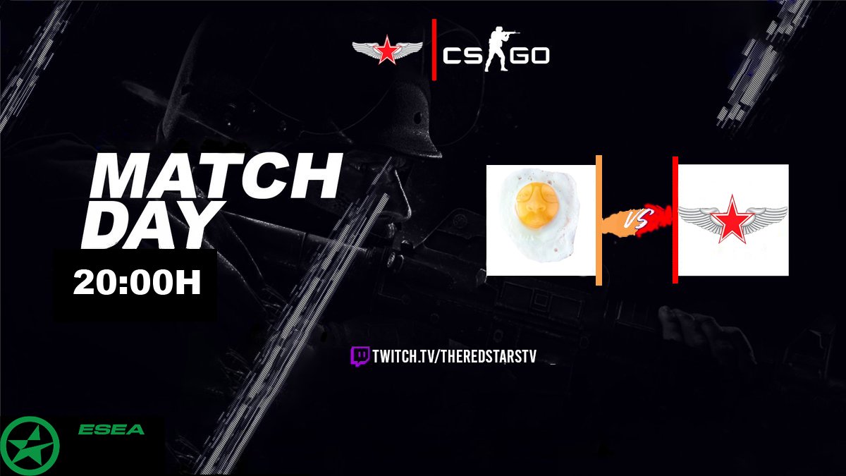 Esea Open Season 41
TheRedStars x Fried Eggs

@lucasmonstrocs
 @_iiuG
 @Matheusmnzes1
 <a href="/KcisNNi/">K</a>
 #seventeen
<a href="/SamuRolao/">Zé das Revs</a>

📺twitch.tv/theredstarstv