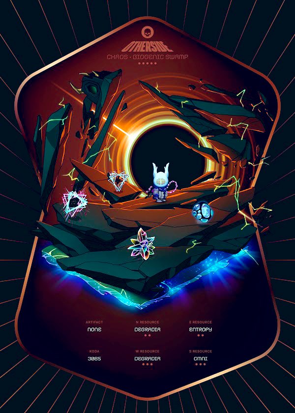 B0TTLE_R0CKET's tweet photo. Just copped a CHAOS land with a fkn KODA! Is this gewd?? 😂 THANK YOU!! @yugalabs @BoredApeYC @OthersideMeta https://t.co/CMLDMXentS