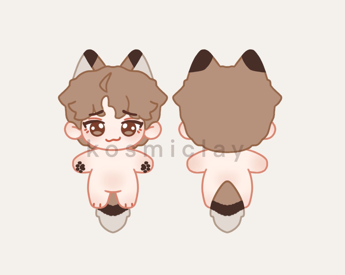 kosmiclay's tweet photo. all 10cm / will work on one project at a time
each come with opt. clothing (tbd)
price tbd ~ estimated 1️⃣5️⃣ GBP per doll https://t.co/pFlVqokmpP