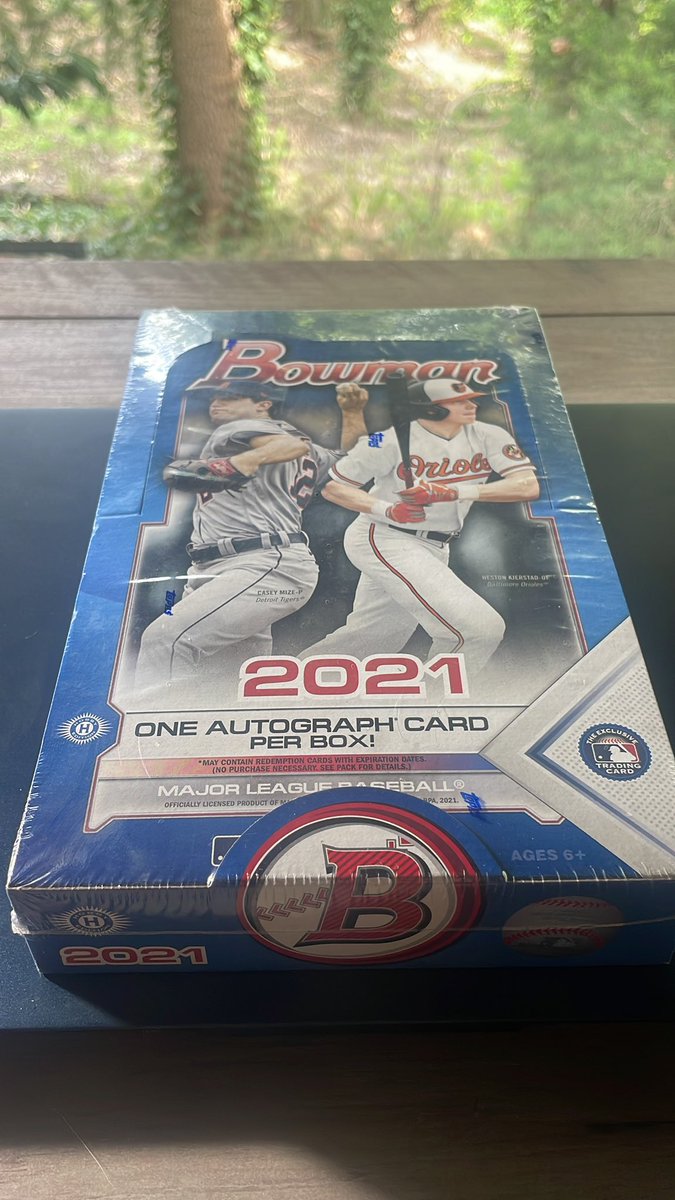 JoshHamilton206's tweet image. GIVEAWAY 🔥🔥🔥

2021 BOWMAN HOBBY BOX 
 
1000 RETWEETS , SOME LIKES , SOME FOLLOWS, YOU KNOW THE ROUTINE ;) 

GOOD LUCK! 🍀 🔥🍀🔥🍀