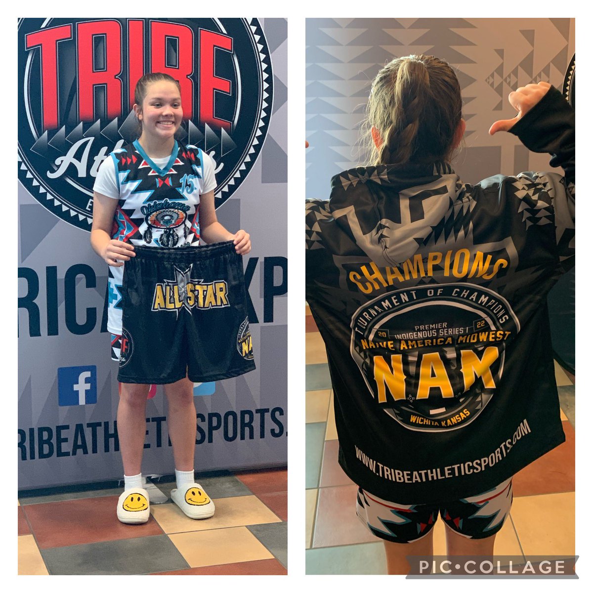 BrenlyLamb's tweet photo. #Champions and got picked for #AllStar. Thank you @TRIBEAthletics3 for the opportunity to play against other top indigenous team this weekend. #okdc #mmiw #INDIGENOUS https://t.co/Dpin3VAm8i