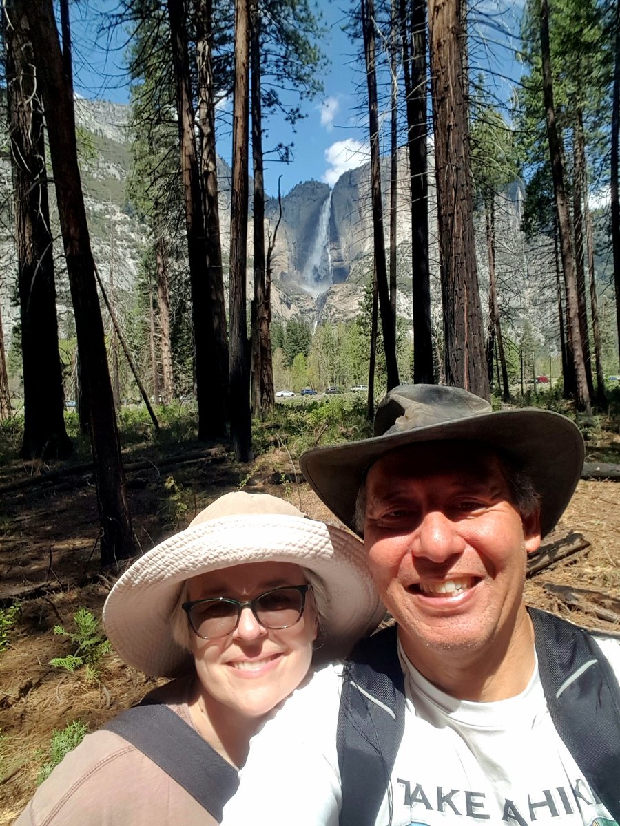 griz1's tweet photo. Often overlooked #YosemiteValleyLoopTrail... doesn't climb rocks or ledges, but circles #YosemiteValley with solitude, quiet, beautiful forest & fresh views of sheer cliffs! @thefluffa @YosemiteNPS #YosemiteFalls #SentinelRock #SentinelFalls #CathedralSpires #Giza27th @mackpurp https://t.co/iWFbqre7Kw