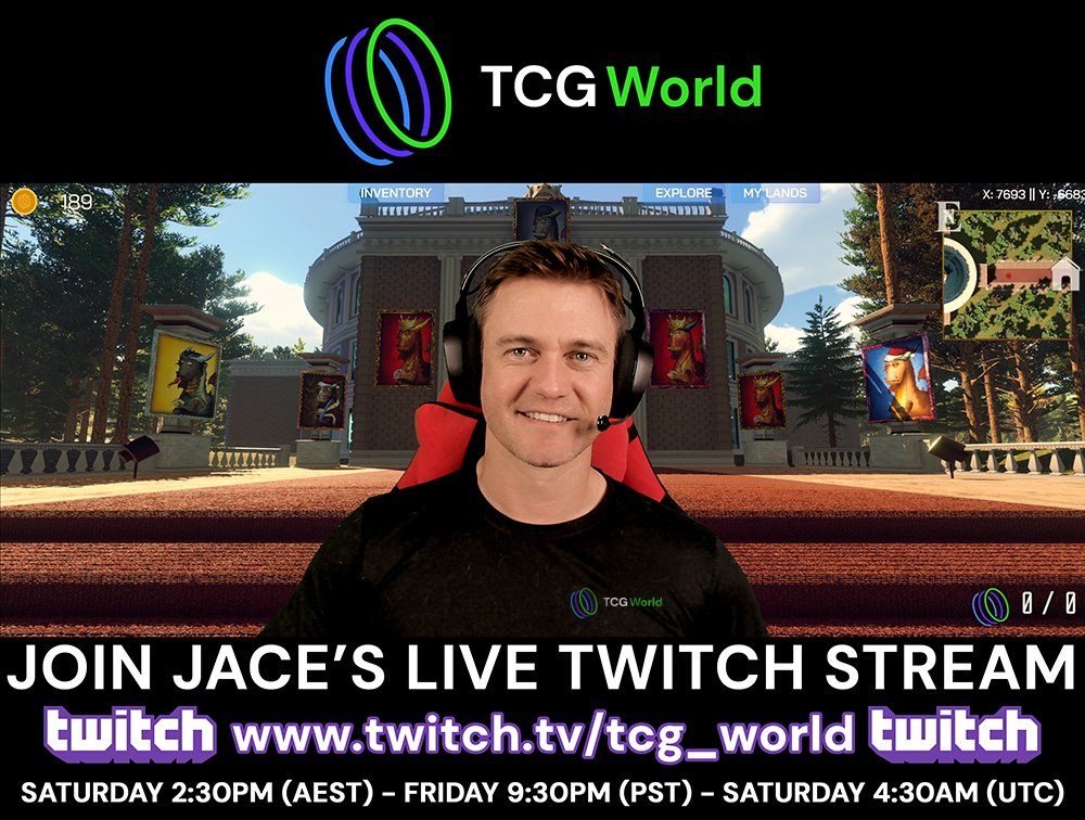 TCG World (@officialtcgcoin) on Twitter photo Who's joining us next week for our first #TCGWorldAlpha Streaming Event ?
Some more prizes added to the event courtesy of our friends <a href="/DeployStarship/">StarShip Official</a> 👇
➡️#TCGWorldPlots
➡️#TCGDragonCC #NFTsales
➡️#TCGWorldAlpha Diamond Pass
❤️20 x #Starship Extended Packs 🔥
#TCGNews #TCG2 Who's joining us next week for our first #TCGWorldAlpha Streaming Event ?
Some more prizes added to the event courtesy of our friends <a href="/DeployStarship/">StarShip Official</a> 👇
➡️#TCGWorldPlots
➡️#TCGDragonCC #NFTsales
➡️#TCGWorldAlpha Diamond Pass
❤️20 x #Starship Extended Packs 🔥
#TCGNews #TCG2