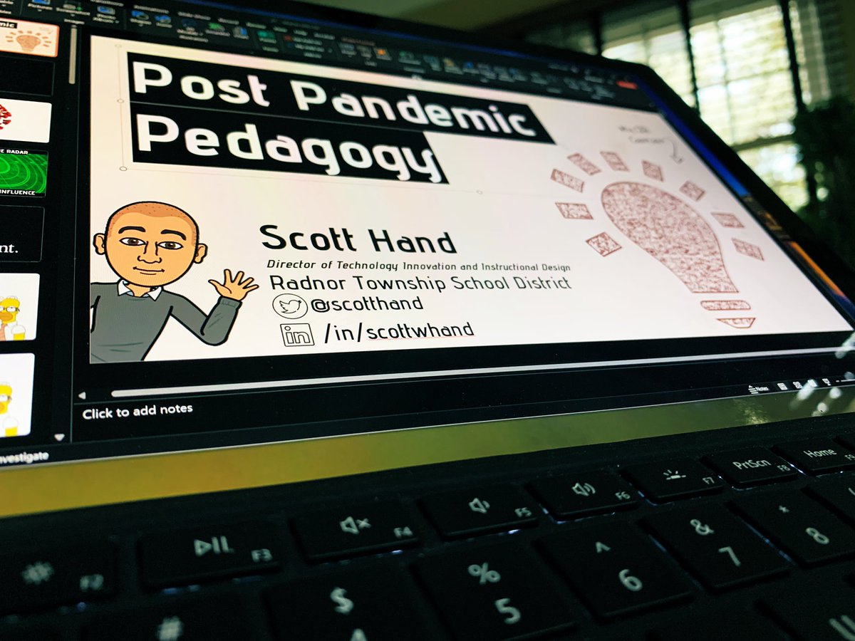 Scott W. Hand (@scotthand) on Twitter photo A few more tweaks and the deck will be set to share ideas on “Post Pandemic Pedagogy” <a href="/TechTalkIU13/">Tech Talk Live</a> tomorrow! Looking forward to reconnecting with colleagues as well as finding new friends in #EdTech! #TTL22 A few more tweaks and the deck will be set to share ideas on “Post Pandemic Pedagogy” <a href="/TechTalkIU13/">Tech Talk Live</a> tomorrow! Looking forward to reconnecting with colleagues as well as finding new friends in #EdTech! #TTL22