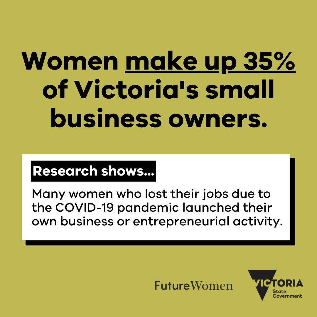 Women Victoria (@womenvictoria) on Twitter photo The Victorian Rural Women’s Business Leadership Program will support 16 rural women of all backgrounds and identities to grow their own business or entrepreneurial activity.
<a href="/FutureWomen/">FW (Future Women)</a> #VicForWomen #WomenInLeadership
1/4 The Victorian Rural Women’s Business Leadership Program will support 16 rural women of all backgrounds and identities to grow their own business or entrepreneurial activity.
<a href="/FutureWomen/">FW (Future Women)</a> #VicForWomen #WomenInLeadership
1/4