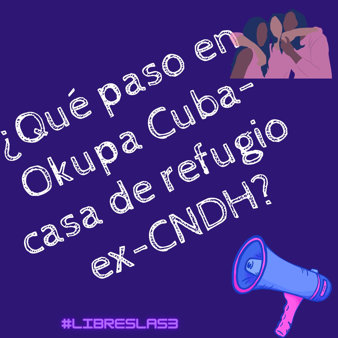 periferia600's tweet photo. #libreslas3
#libreslastres
📢📢EXIGIMOS libertad a nuestras compañeras defensoras 📢📢
@Claudiashein
@ErnestinaGodoy_
@lopezobrador_
¡¡Justicia para nuestras compañeras!
#Presaspoliticas
#Magdalibre
#Arylibre
#karlalibre https://t.co/hTqGgr5hm3