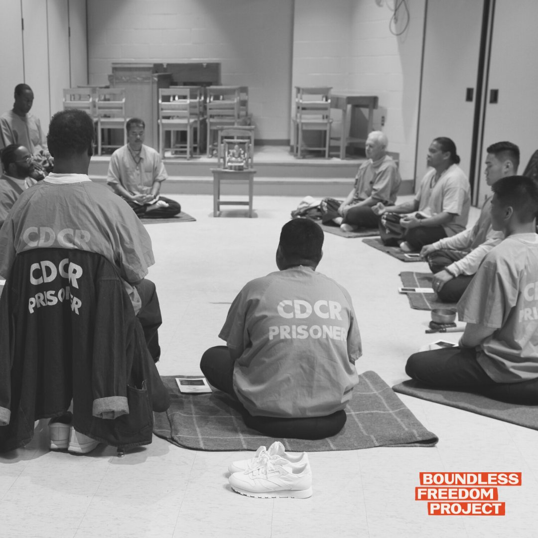 bigdayofgiving's tweet photo. It's Sunday and we want to introduce you to Boundless Freedom Project! #MeetBDOG Boundless Freedom Project's mission is to light a path to freedom by sharing mindfulness, ethics &amp; compassion practices with people impacted by incarceration. https://t.co/3Q7kxEQSm2