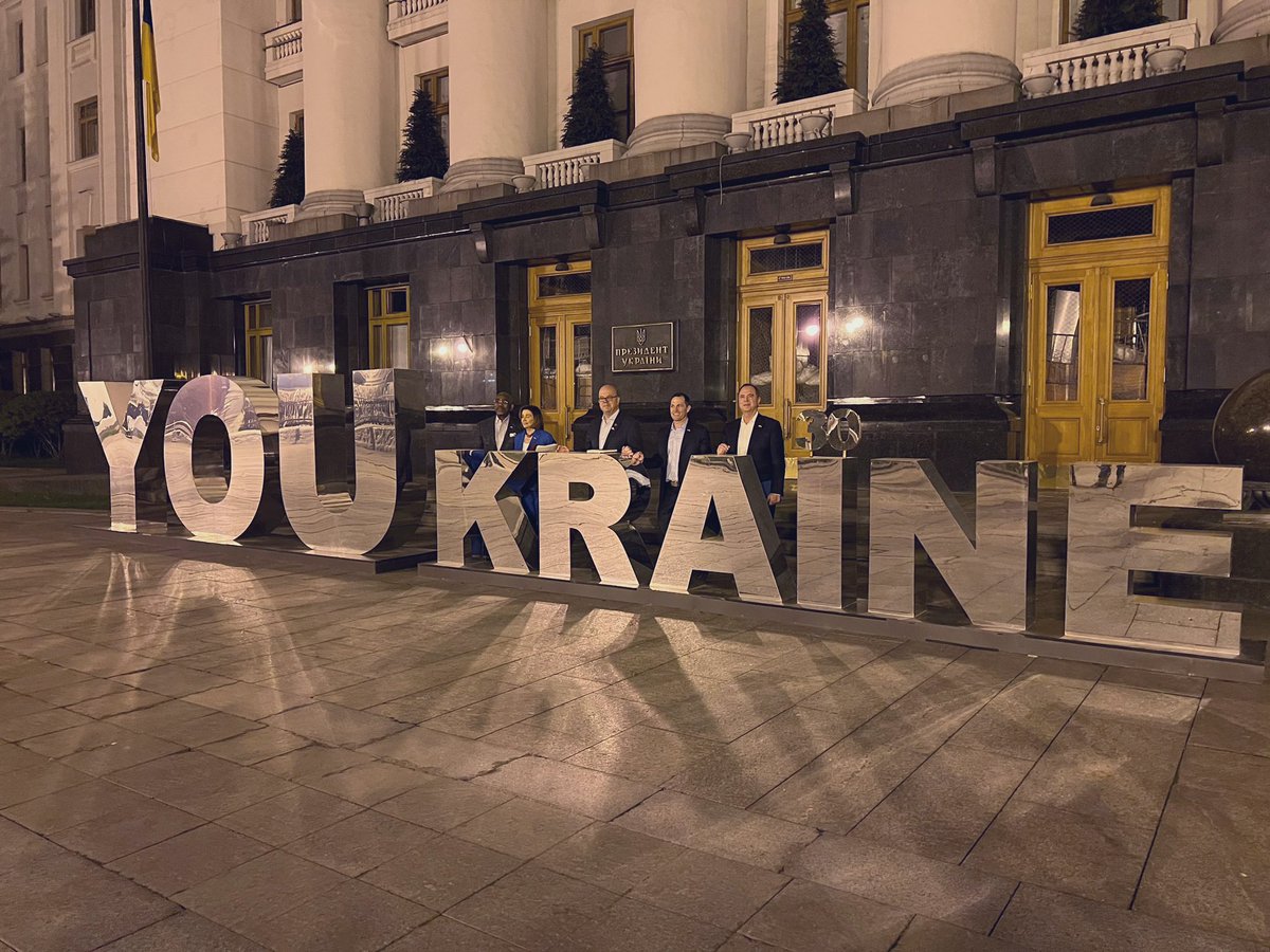 RepJasonCrow's tweet photo. The United States is not interested in stalemates. We are not interested in going back to the status quo.

The United States is in this to win it and we will stand with Ukraine until victory is won. https://t.co/cfXQn3Njo0