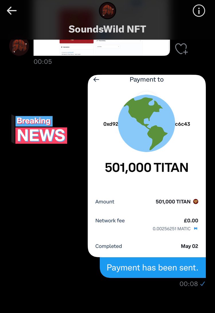 Another payment sent to a fellow Iron Titan Warrior 💰 #passiveincome #freemoney #games